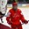 GRAND FORKS, NORTH DAKOTA - APRIL 22: Denmark's Andreas Grundtvig #13 celebrates after scoring a third period goal against Latvia during relegation round action at the 2016 IIHF Ice Hockey U18 World Championship. (Photo by Matt Zambonin/HHOF-IIHF Images)

